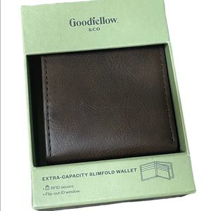 Brown leather wallet